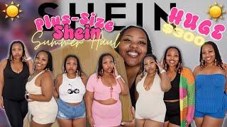 HUGE PLUS SIZE SHEIN HAUL SUMMER 2024  15+ ITEMS