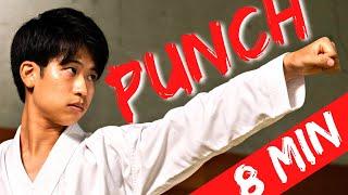 8 Minute Karate Punch Drill｜Karate Workouts