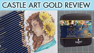 Castle Art Review Castle Art Gold Colored Pencils