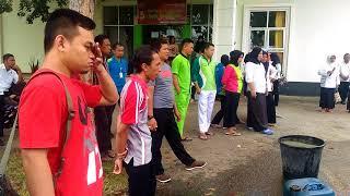 Prasimulasi kebakaran rumah sakit tani dan nelayan kab. Boalemo. GORONTALO