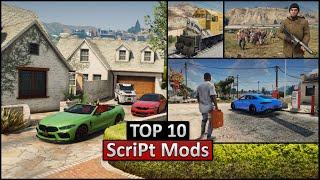 TOP 10 Most Popular Script MODS for GTA 5 2024  Best scripts mods GTA V