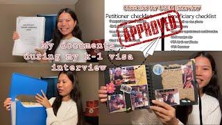 K1 visa interview documents 2022 DIYApproved