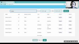 Complete MERN Project - CRUD Search Sort Filter Pagination and Form Validation