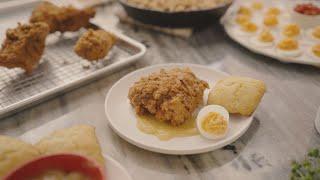 Fried Chicken and Buttermilk Biscuits   Emeril Lagasse