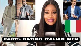 HOW ITALIANMEN BEHAVE  DATING ITALIAN MEN myths and cons of Italian menInterracialcouple Bwwm