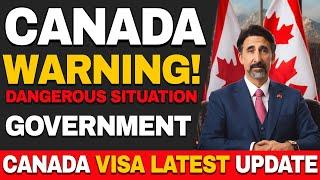 Canada Big Update 2024  Largest Rejection on International student visa  Canada IRCC Update