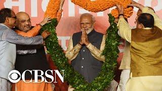 Narendra Modi wins second term as Indias prime minister
