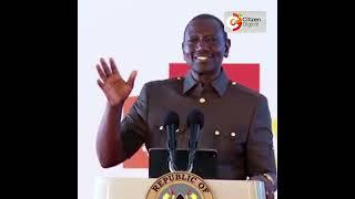 President Ruto Finya computer weka dollar kwa mfuko slogan is already working