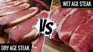 Dry Age Steak VS Wet Age Steak Sous Vide - Is there a DIFFERENCE?