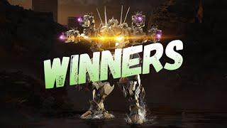 SCAVENGER HEIMDALL WINNERS  GIVEAWAY WINNERS DRAWING  War robots game WR