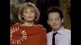 NBC Saturday Night Live promo wSusan Dey and Rob Schneider - 1992
