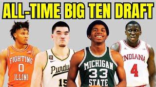 All-Time Big Ten Basketball SNAKE DRAFT Zach Edey Terrence Shannon Magic Johnson and more