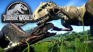 Jurassic World Evolution #27 - Kampf der Dinosaurier & Indoraptor VS Indominus Rex  LP JW Deutsch