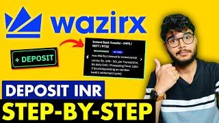 WazirX INR deposit Step-By-Step   WazirX Deposit INR SOLUTION  WazirX INR deposit problem