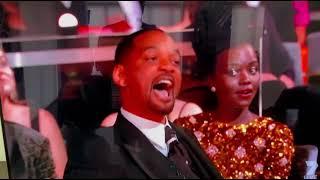 Will Smith slaps the crap out of Chris Rock WITH SOUND - Oscars 2022