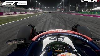 F1 23 - 5 Lap Night Race at Qatar  Xbox Series X Gameplay