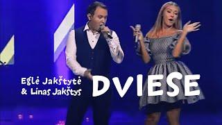 Eglė Jakštytė ir Linas Jakštys - Dviese Lyric Video. Gražiausios Poetų Dainos