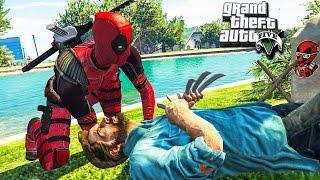 ДЭДПУЛ ВОСКРЕШАЕТ РОСОМАХУ В ГТА 5 МОДЫ DEADPOOL ОБЗОР МОДА В GTA 5 ВИДЕО ИГРЫ ГТА MODS