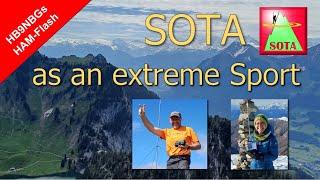 SOTA as an extreme Sport – The SOTA-Halfmarathon of HB9NBG+HB9FZC