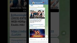 how to download pathan movie shahrukh khan telegram link#shorts #youtubeshorts #shortvideo