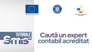 SMIS.ro - Tutorial identificare expert contabil CECCAR