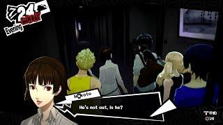 Persona 5 - Sneaking into Sojiro House to meet Futaba HQ