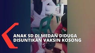 Viral Tenaga Kesehatan Diduga Suntikan Vaksin Kosong pada Anak SD di Medan