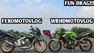 Ninja R FERO vs Ninja R WRHD fun drag iseng iseng..............................#30