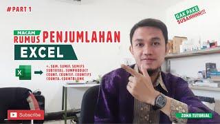 #P1-PENJUMLAHAN + - SUM - SUMIF1  EXCEL  ZONA TUTORIAL