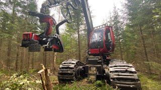 Komatsu 901xc Harvesting