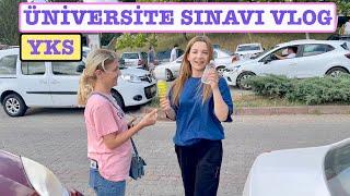 Üniversite YKS Sınavı Vlog. Ecrin Su Çoban TYT AYT ve YDT YABANCI DİL Sınavları.