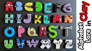 MAKING ALL 26 ALPHABET LORE LETTERS Polymer Clay Tutorial