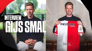First interview of our NEW signing GIJS SMAL ️