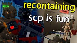 Recontaining SCPs To Protect The Foundation in SCP Roblox