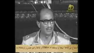 نادر وحصري  الخطاب الاول للرئيس السادات بعد نصر اكتوبر 1973