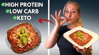 Die LECKERSTE & KNUSPRIGSTE Low Carb Pizza EVER