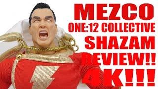 MEZCO ONE 12 COLLECTIVE DC COMICS SHAZAM FIGURE REVIEW 4K