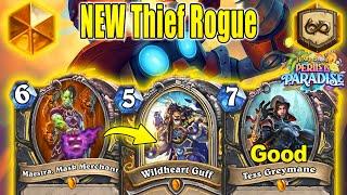 New Maestra Legendary Discovers Guff 20 Mana Thief Rogue Deck At Perils in Paradise  Hearthstone