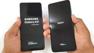 Samsung Galaxy A31 vs Redmi Note 9 Pro Speed Test & Camera Comparison