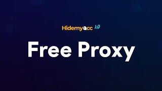 Hidemyacc  How to get FREE PROXY?