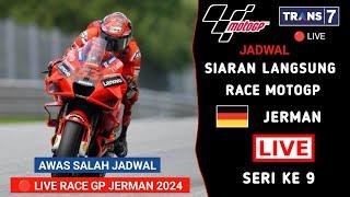 Jadwal Siaran Langsung Race Motogp Jerman 2024  MotoGP Jerman 2024 Live Trans 7 - MotoGP 2024