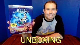 Aladdin Walt Disney Signature Collection Blu-Ray Unboxing