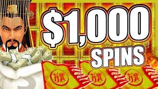 MASSIVE NIGHT OF HIGH LIMIT SLOTS  BETS UP TO $1000SPIN ON DRAGON LINK