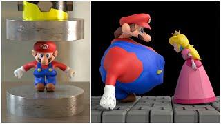 20 Fun ways to kill Super Mario Death animations 