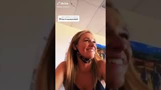 Hot Blonde Girl Farting On TikTok