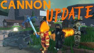 FIELD OF BATTLE CANNON UPDATE roblox