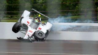 2024 Indy 500 Crash Compilation