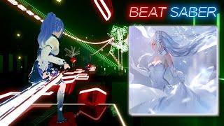 Beat Saber 🟥🟦 The most beautiful wall art map? Lost Memory Full Body Tracking User Request