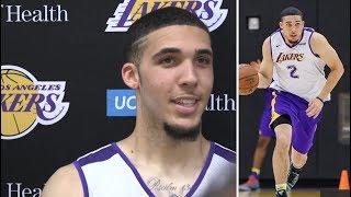 LIANGELO BALL LAKERS DRAFT WORKOUT  Gelo Ball A FUTURE Los Angeles Lakers? - Lakers Draft Workout