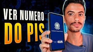 Como ver o NÚMERO DO PIS na CARTEIRA DE TRABALHO DIGITAL